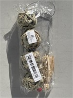 Hanging Grass Bird Toy 12”