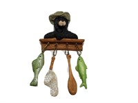 Ksa Inc Bear Fishing Themed Ornament P2718