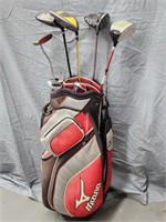Golf clubs with bag. Ping G30, K 15, John Daley
