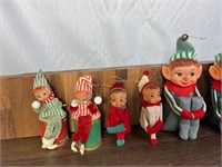 Vintage Christmas Holiday Pixie Elf Collection