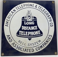 Contemporary Porcelain Bell System Sign
