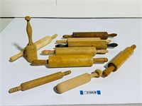 Group Lot - Rolling Pins, Masher & Pestle