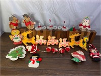 Vtg Styrofoam Christmas Ornaments Made in Japan &