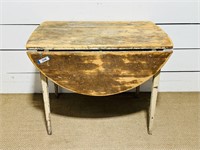 Painted Texas Drop Leaf Table