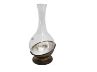 San Carlos Clear Vase Round Beaker W/ Stand J165