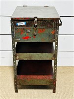 Painted Metal Industrial Cabinet