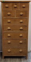 10-Drawer Tall Dresser, Sturdy