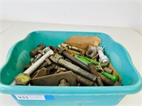 Tub of Industrial Nuts, Bolts & MORE