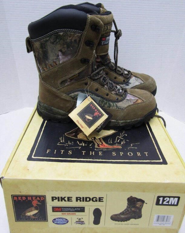 New Mens Sz 12m Redhead Pike Outdoor Boots