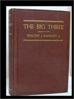 BOOK-SIGNED 1st EDITION - THE BIG THREE - TIMOTHY