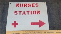 Oil Refinery Nurses Station metal double sided