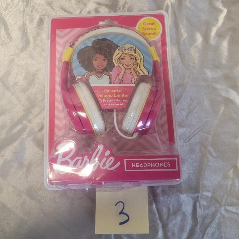 Barbie head phones