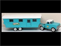 NYLINT #6600 TEAL FORD MOBIL HOME TRUCK CAMPER -