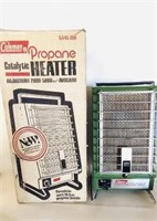 Vintage Propane Coleman Heater in Box