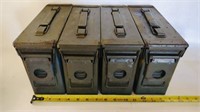 Vintage 1967 Military Ammo Cans