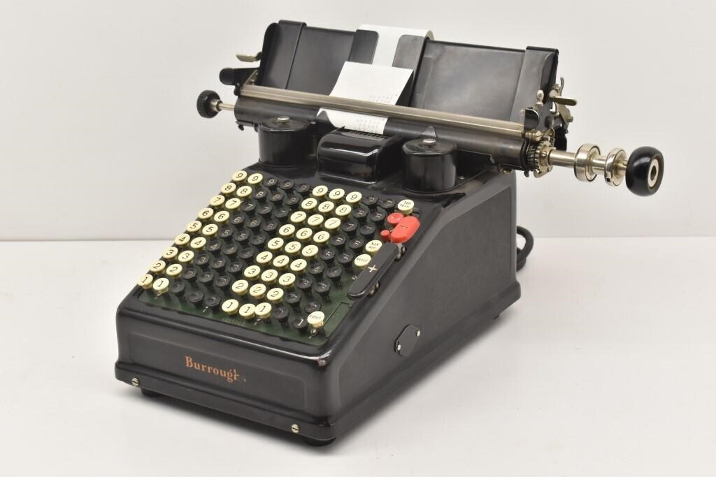 1930's Burroughs Adding Machine S/N A 317254