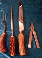 V - CARVING SET & UTILITY TOOL (L88)