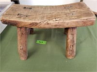 Antique Small Wooden Stool