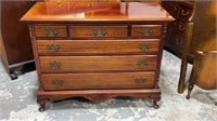 Mahogany Queen Anne Low Chest