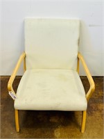 Modern Wooden Upholstered Chair