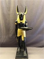 ANOTHER BEAUTIFUL WOODEN EGYPTIAN ANUBIS SERVANT