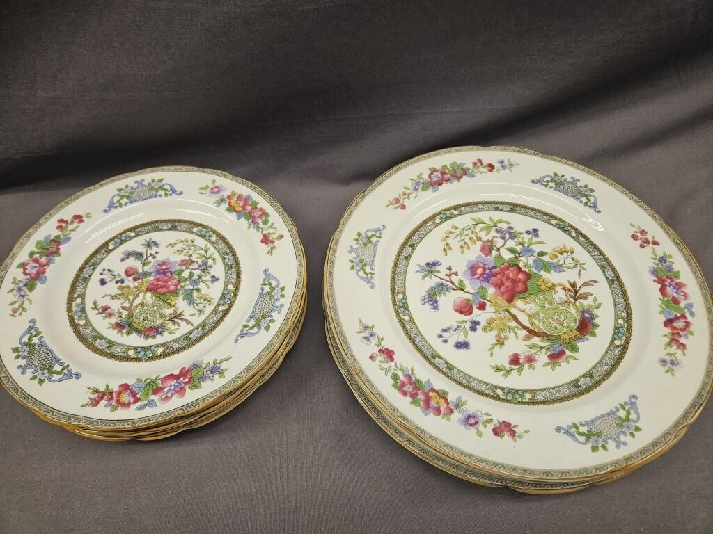 PARAGON FINE BONE CHINA "TREE OF KASHMIR" PLATES