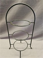 WROUGHT IRON PLATE HODLER 18¼"X9½"