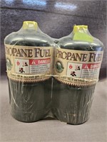 2 1LB PROPANE FUEL TANKS NIP