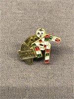 VINTAGE ITALY BERTONI GRANA PADANO WORLD CUP PIN