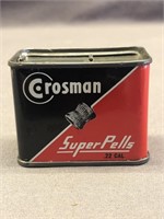 VINTAGE CROSMAN SUPER PELLS GUN PELLETS 2.5X2