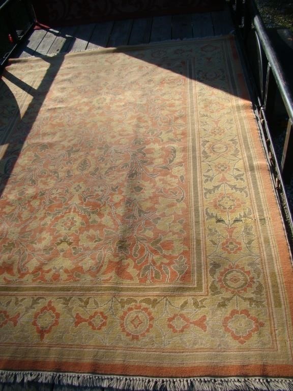 100% Wool Area Rug Made in Istanbul, Turkey