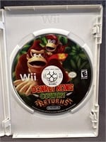 WII NINTENDO DONKEY KONG COUNTRY RETURNS GAME