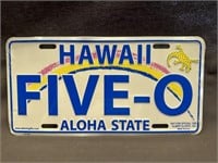 NEW ALBERTS GIFTS HAWAII FIVE-O LICENSE PLATE