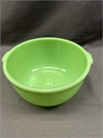 ANTIQUE JADEITE LARGE MIXING BOWL WITH HANDLES