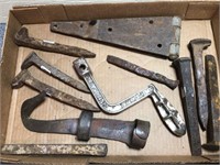 Vintage Railroad Spikes and Hardware