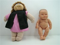Berenguer Doll Baby and a Soft Body Doll