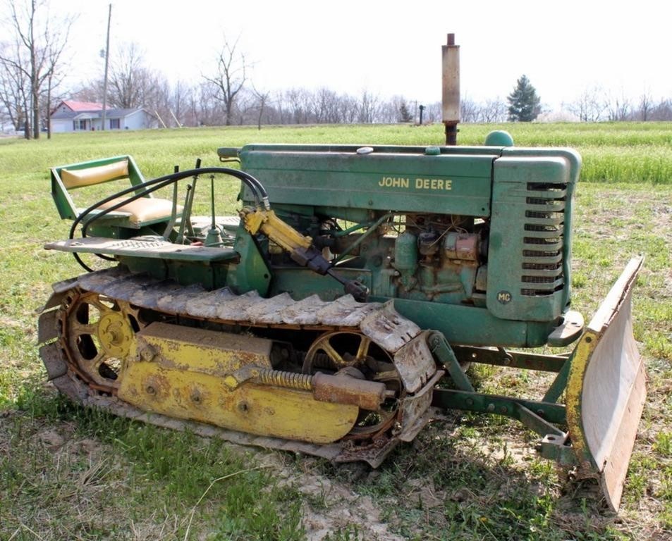 1952 John Deere MC Crawler Tractor