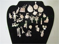 26 Sterling Silver Charms