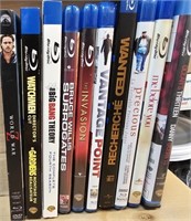Group of Blu-rays
