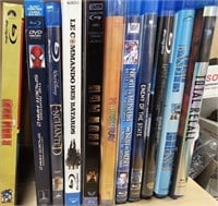 Group of Blu-rays