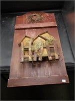 Hand Crafted Birdhouse Wall Decor