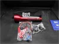 Halo Bolt Flashlight & Jumper Cables in Pouch
