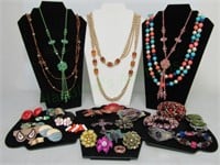 Vtg Colors of Spring Jewelry Sarah, JJ, Napier