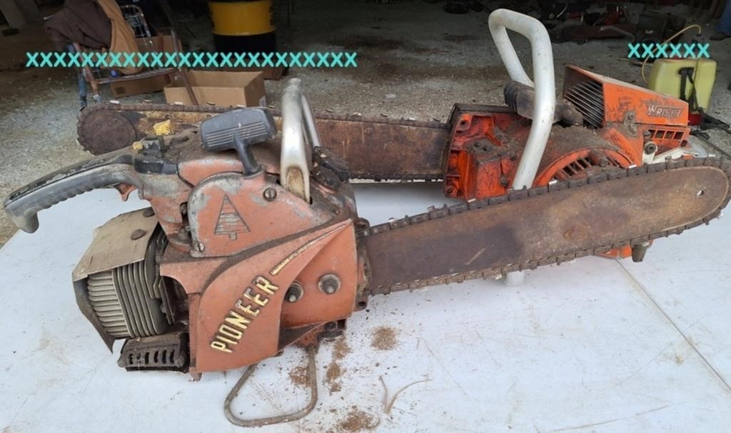 Wright & Pioneer Chainsaws