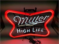 Miller High Life Neon Advertising Sign