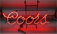 Coors Neon Advertising Sign