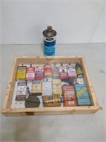 Assorted Three and Four Inch Oil Cans and More
