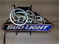 Bud Light Neon Advertising Sign