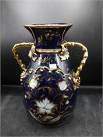 Vintage Handpainted Vase Mica Italy 1474/30