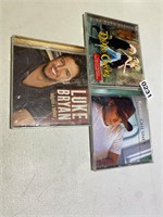 3 CDs Dixie Chicks, Luke Bryan, Kenny Chesney